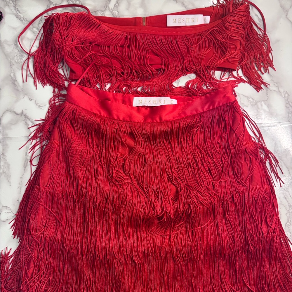 Meshki Scarlet Fringe Ensemble